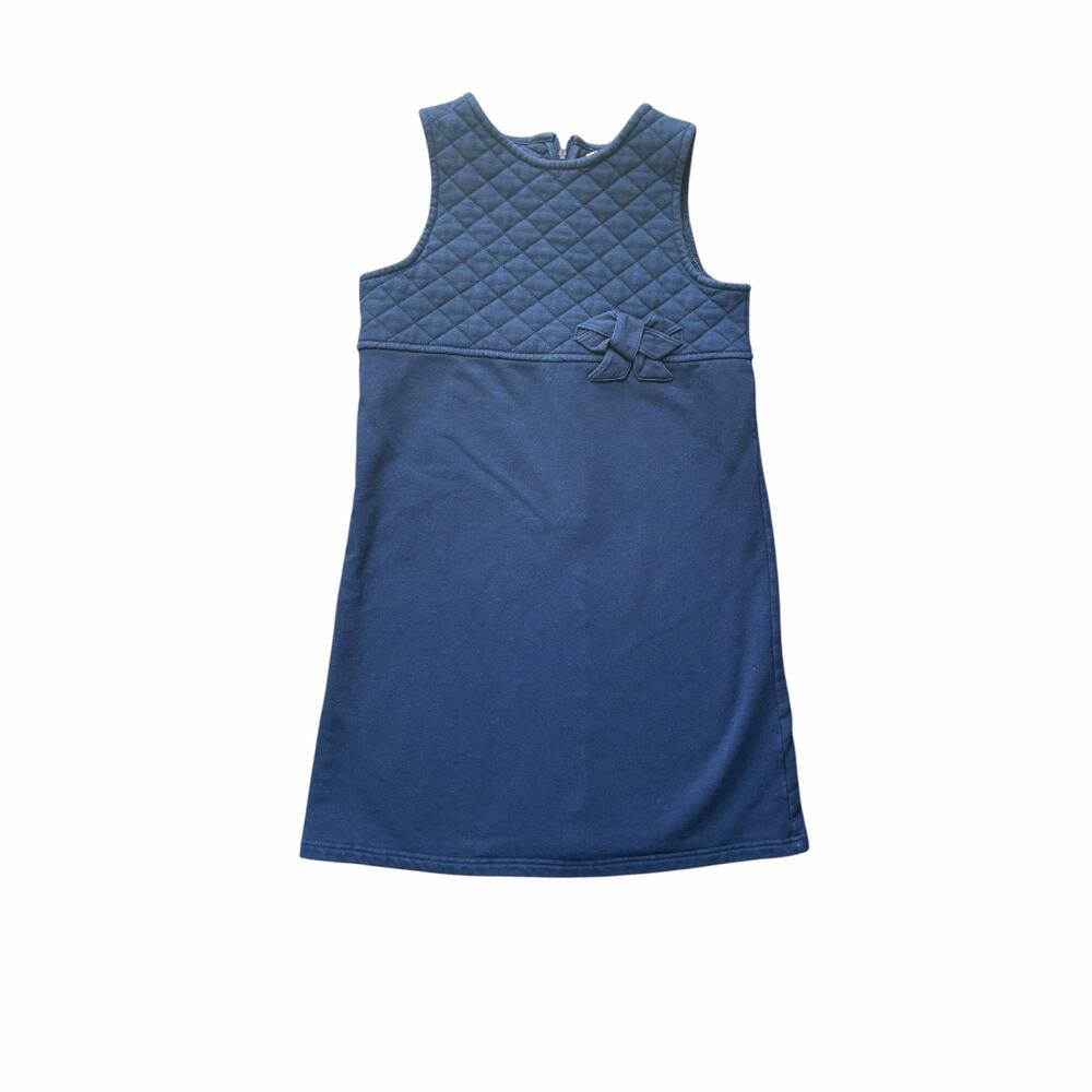 Lilly Pulitzer Navy Blue Quilted Dress Girls size 10
